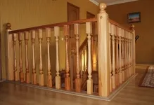 Balustri pentru scări din lemn fotografie a instala propriile lor mâini, dimensiunea, video cum să stabilească Oak