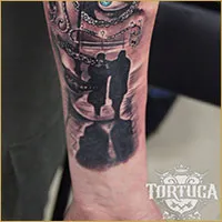 tatuaj nedureros, un tatuaj, un salon de tatuaj - Tortuga - 24 de ore