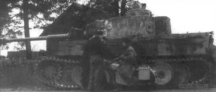 Combat használat Panzerkampfwagen vi «tigris» ausf e