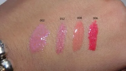 Revlon Lip ColorBurst árnyalatú 006, 008, 012, 002 válaszok