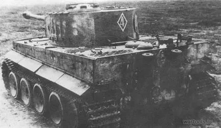 Combat употреба Panzerkampfwagen VI «тигър» ausf д