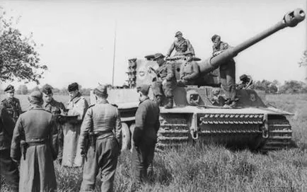 Combat használat Panzerkampfwagen vi «tigris» ausf e