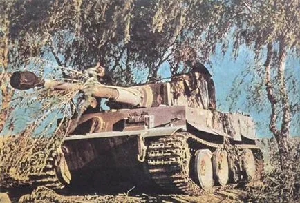 Combat használat Panzerkampfwagen vi «tigris» ausf e