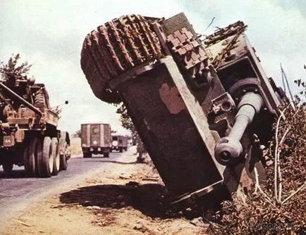 Combat használat Panzerkampfwagen vi «tigris» ausf e