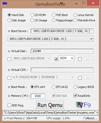 Bootdev instala downloaders bios