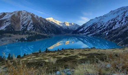 Big Lake Almaty poveste, o fotografie de iarnă, cum să obțineți