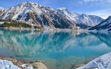 Big Lake Almaty poveste, o fotografie de iarnă, cum să obțineți