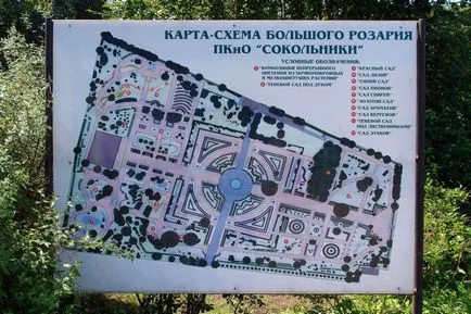 Big rozariu în Sokolniki Park din Moscova