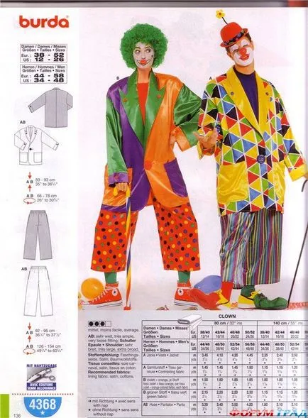 за клоун обувки модел със собствените си ръце - как да се направи клоун костюми идеи