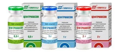 Ceftriaxone простатит - продължителност и режим