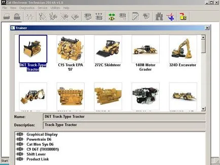 Caterpillar, programul pentru diagnosticarea și repararea