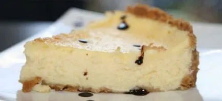 Sajttorta mascarpone - egy klasszikus recept sütés nélkül, túrós és ricottával