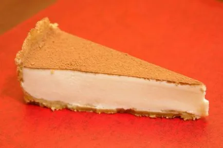 Sajttorta mascarpone recept és fotó a honlapon szól desszertek