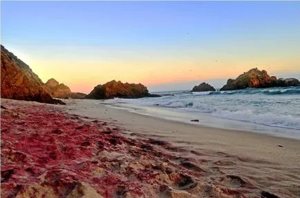 Színes strandok - miért homok színű
