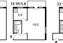 Apartament renovat în Hrușciov, este în valoare, costul unui cheie