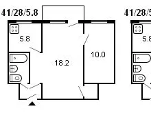 Apartament renovat în Hrușciov, este în valoare, costul unui cheie