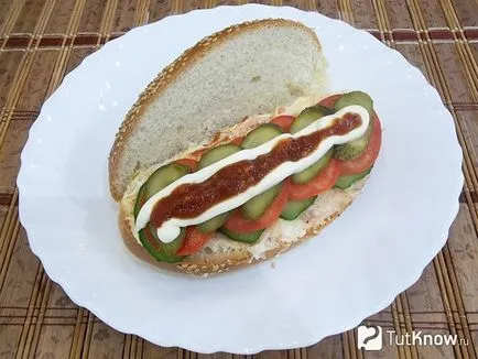 Recept hot dog otthon