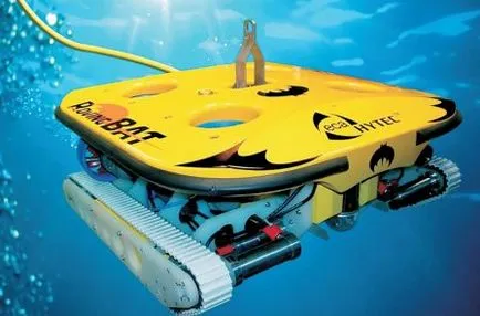 Távvezérelhető a víz alatti járművek