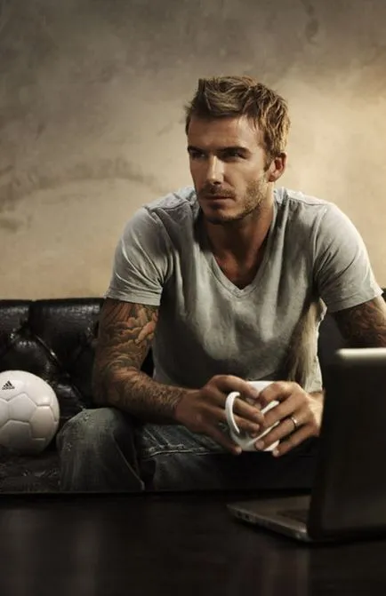 coafuri David Beckham și tunsori, proaspete păr