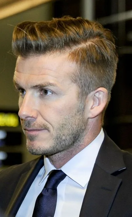 coafuri David Beckham și tunsori, proaspete păr