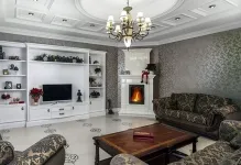 Cameră de design în apartamente, fotografii ale casei, interiorul camerei pentru a ridica pentru camera de zi, ceas reale