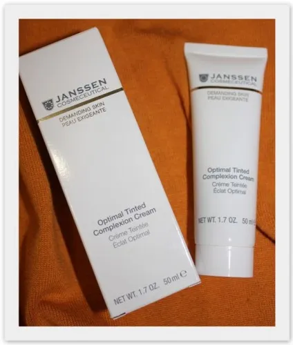 Crema de zi tonifiere Janssen - complex optim - 16 spf optime ten Tinted comentarii cremă