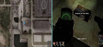 További küldetésének és cache STALKER Call of Pripyat - s