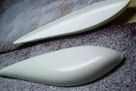 Пастърма изработена от пластмаса - производител, ogruzka Боядисване - домашно риболов с ръцете си