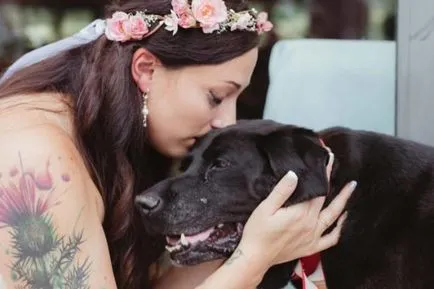 Това куче е живял по-дълъг живот - 15 години и е присъствал на сватбата на любовницата си