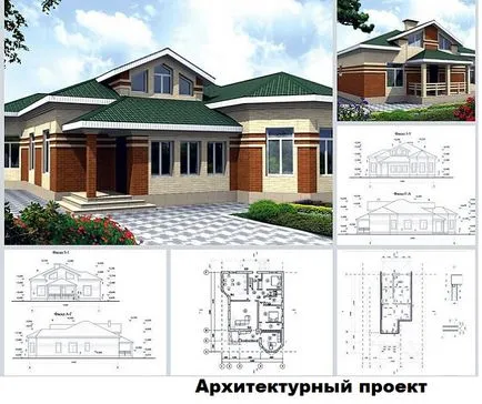 Etapele unei case de țară caracteristici de design, etapele