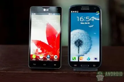 Galaxy s3 vs lg optimus g