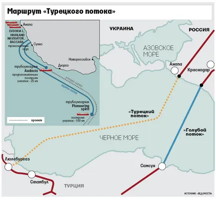 Gazprom „hogy gyorsítsák az építési” Török-patak „- nyilatkozat