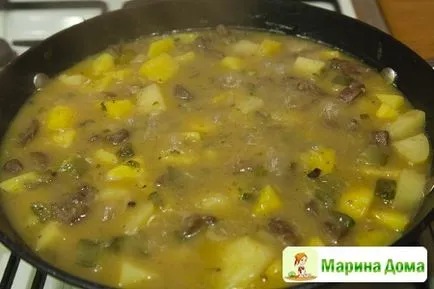 Телешки бъбреци яхния с картофи и кисели краставички - вкусни рецепти яхтено пристанище у нас