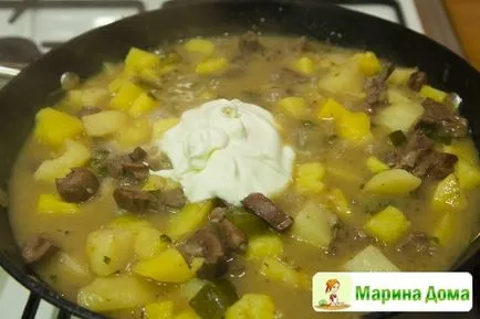 Телешки бъбреци яхния с картофи и кисели краставички - вкусни рецепти яхтено пристанище у нас