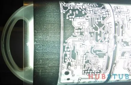 Efectuarea placa de circuit imprimat prin intermediul filmului fotorezist