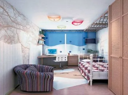 Szekrény szobás modern lakás