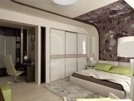 Szekrény szobás modern lakás