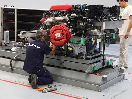 Cum masinile ferrari tur al fabricii