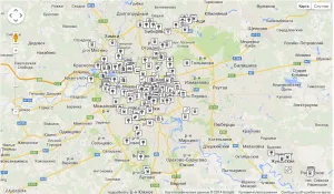 Hogyan kell alkalmazni a Chekina Foursquare a térképen, jenyay - s blog