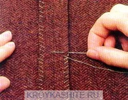 Как да се справят с продуктите шевове - рязане и шиене