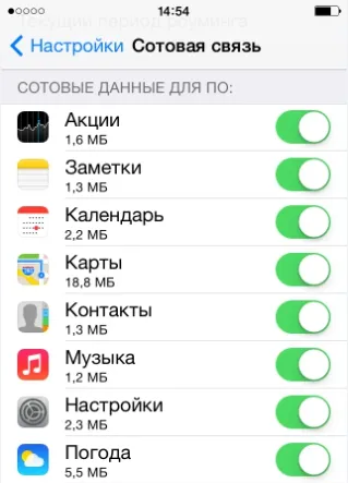 Cum se dezactivează Internet pe iPhone