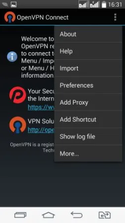 Cum să se conecteze la rețeaua VPN în timpul săptămânii Android, suport tehnic