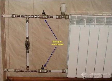 Cum se pune un robinet pe baterie - în special instalarea de macarale pe baterie foto