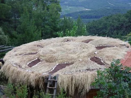 Cum de a construi o casă din saci la sol