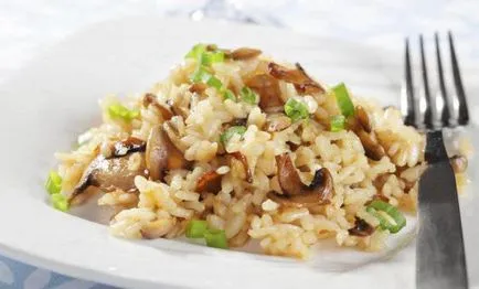 Cum de a găti risotto cu ciuperci