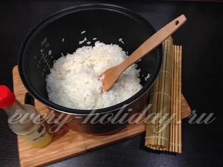 Főzni sushi rizs recept otthon