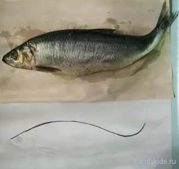 Как да се направи риба от природата