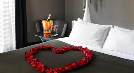 Cum de a crea o atmosferă romantică în camera de hotel, hotel de afaceri on-line