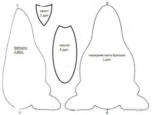 Cum să coase un pinguin, pas cu pas clasa expertul model