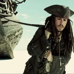 Capitanul Dzhek Vorobey din film - Piratii din Caraibe